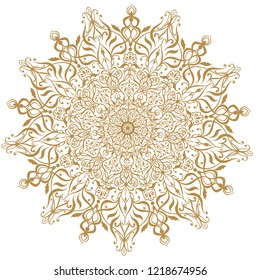 Classic vector pattern. Seamless texture. Vintage Floral Tiles