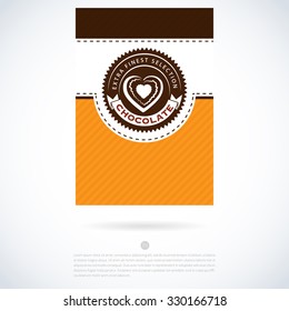 classic vector stamp template of fancy handicraft cocoa label brown cocoa tan classical nature work product bean bar black abstraction food earth sign dark vista offset aged classic approval darkness
