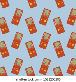 classic video game console portable wallpaper design