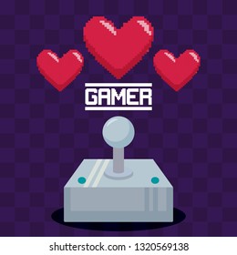 classic video game joystick