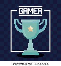 classic video game trophy