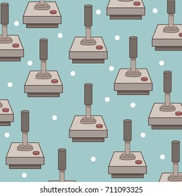 Classic videogames and console icons