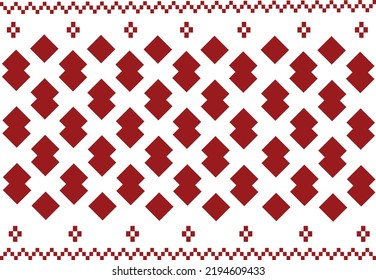 The classic vintage background fabric pattern is red similar to the vintage fabric flower pattern.