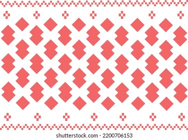 The classic vintage background fabric pattern is light red similar to the vintage fabric flower pattern.