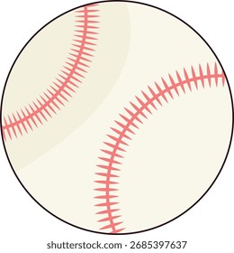 Classic Vintage Baseball Stitching for Sporting Event and Recreational Game