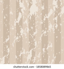 Classic vintage beige background, plaster stripes pattern. Vector illustration.