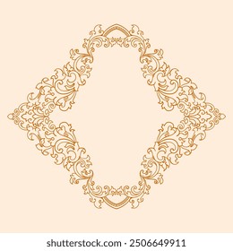 classic vintage carved ornament element design