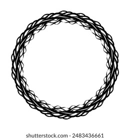 Classic vintage design with black circle frame. Perfect for photos, icons, logos, banners, greeting cards, websites, advertisements