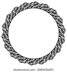 Classic vintage design with black circle frame. Perfect for photos, icons, logos, banners, greeting cards, websites, advertisements
