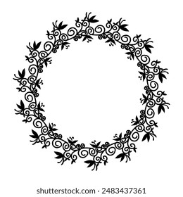 Classic vintage design with black circle frame. Perfect for photos, icons, logos, banners, greeting cards, websites, advertisements