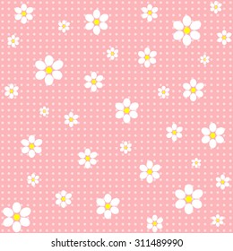 Classic vintage flower pattern