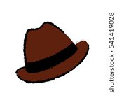 Classic vintage hat icon vector illustration graphic design