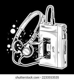 Classic Vintage Music Vector Illustration