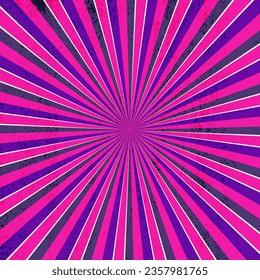 Classic vintage rays sunburst retro background retro vintage 70s, 80's, 90's style sunburst  background for poster, banner vector design graphic retro background