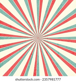 Classic vintage rays sunburst retro background retro vintage 70s, 80's, 90's style sunburst  background for poster, banner vector design graphic retro background