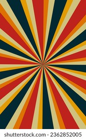 classic vintage rays sunburst retro background