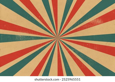 classic vintage rays sunburst retro background
