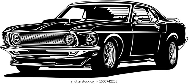 classic vintage retro car design