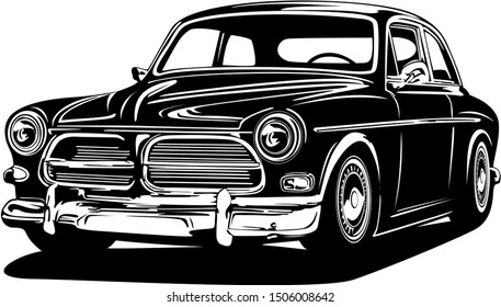 classic vintage retro car design