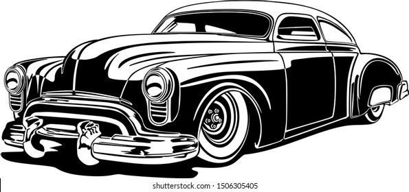 classic vintage retro car design