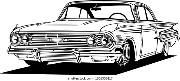 193,935 Vintage car Stock Vectors, Images & Vector Art | Shutterstock