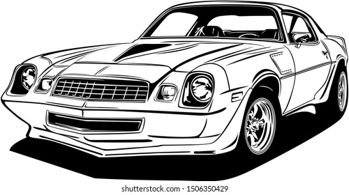 classic vintage retro car design