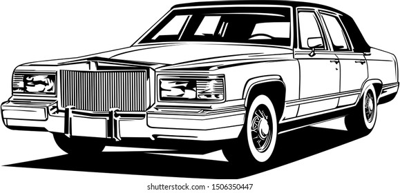 classic vintage retro car design