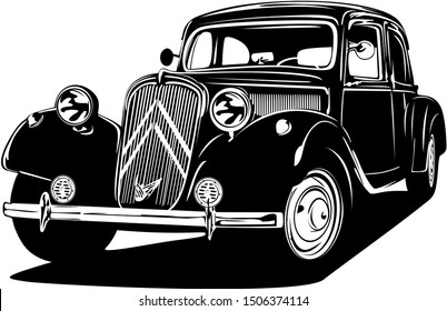 classic vintage retro car design