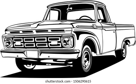 Classic Vintage Retro Car Vector Design Stock Vector (Royalty Free ...