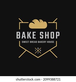 Classic Vintage Retro Label Badge Emblem Bread Bakery Bake Shop Label Sticker Logo Design Inspiration