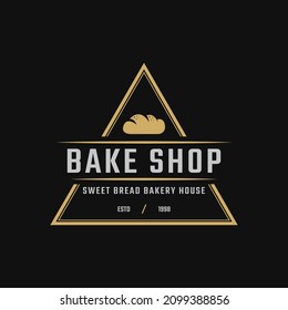 Classic Vintage Retro Label Badge Emblem Bread Bakery Bake Shop Label Sticker Logo Design Inspiration