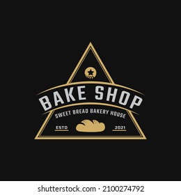 Classic Vintage Retro Label Badge Emblem Bread Bakery Bake Shop Label Sticker Logo Design Inspiration