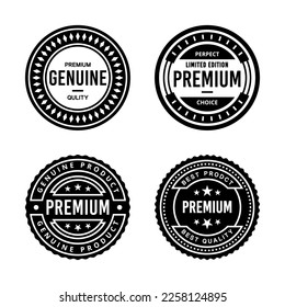 Tarjeta vectorial de primera calidad retro de cosecha clásica, emblema, logotipo, etiqueta, adhesivo, sello, símbolo, sello, conjunto de colección de marcos de banner