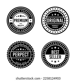 Classic Vintage Retro Premium Vector Badge, Emblem, Logo, Label, Sticker, Stamp, Symbol, Seal, Banner Frame Collection Set