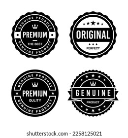 Classic Vintage Retro Premium Vector Badge, Emblem, Logo, Label, Sticker, Stamp, Symbol, Seal, Banner Frame Collection Set