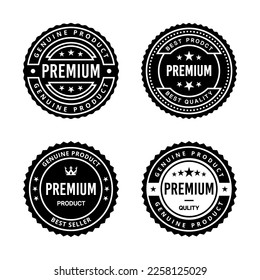 Classic Vintage Retro Premium Vektor-Abzeichen, Emblem, Logo, Etikett, Aufkleber, Stempel, Symbol, Siegel, Banner-Rahmenkollektion Set