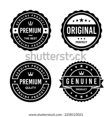 Classic Vintage Retro Premium Vector Badge, Emblem, Logo, Label, Sticker, Stamp, Symbol, Seal, Banner Frame Collection Set