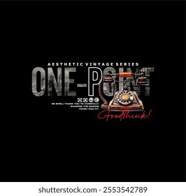 classic vintage tshirt photo print vector illustration