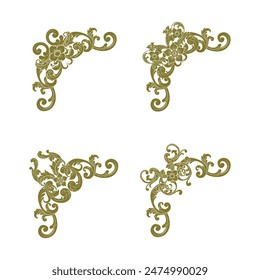 Classic Vitage Hochzeit Vektorgrafik Ornamente Rahmen Trenner Elemente Classic Klassische Hochzeit Einladung Handgezeichnet