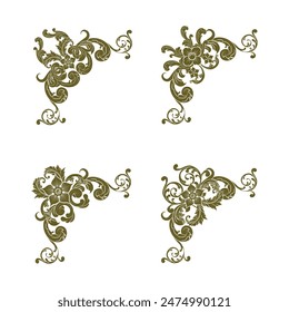 Classic Vitage Hochzeit Vektorgrafik Ornamente Rahmen Trenner Elemente Classic Klassische Hochzeit Einladung Handgezeichnet