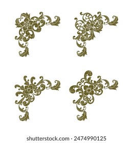 Classic Vitage Hochzeit Vektorgrafik Ornamente Rahmen Trenner Elemente Classic Klassische Hochzeit Einladung Handgezeichnet