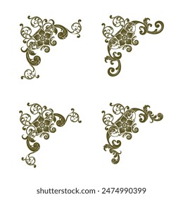 Classic Vitage Hochzeit Vektorgrafik Ornamente Rahmen Trenner Elemente Classic Klassische Hochzeit Einladung Handgezeichnet