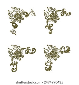 Classic Vitage Wedding Vector Ornaments Frames Separator Elements Classic Vintage Wedding Invitation Hand Drawn