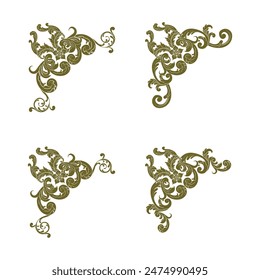 Classic Vitage Wedding Vector Ornaments Frames Separator Elements Classic Vintage Wedding Invitation Hand Drawn