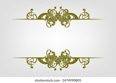 Classic Vitage Wedding Vector Ornaments Frames Separator Elements Classic Vintage Wedding Invitation Hand Drawn