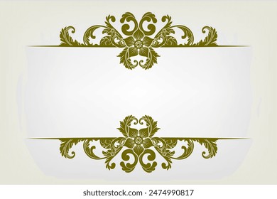 Classic Vitage Wedding Vector Ornaments Frames Separator Elements Classic Vintage Wedding Invitation Hand Drawn