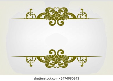 Classic Vitage Wedding Vector Ornaments Frames Separator Elements Classic Vintage Wedding Invitation Hand Drawn