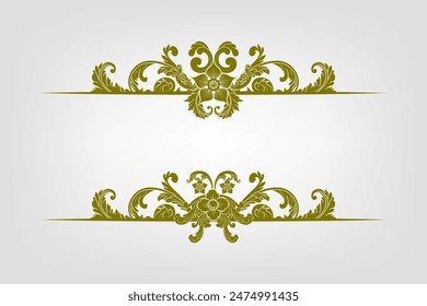 Classic Vitage Wedding Vector Ornaments Frames Separator Elements Classic Vintage Wedding Invitation Hand Drawn