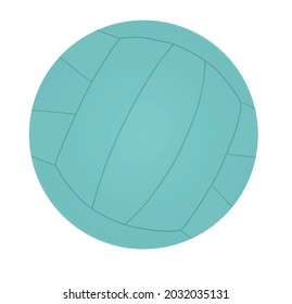 Classic volleyball ball. vector illustration