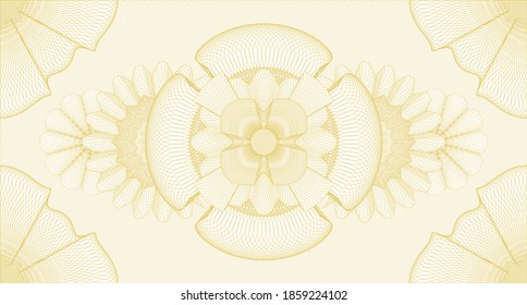 Classic watermark. Background. Intense illustration. Complex design. 